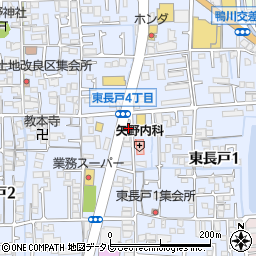 マイ薬局東長戸店周辺の地図