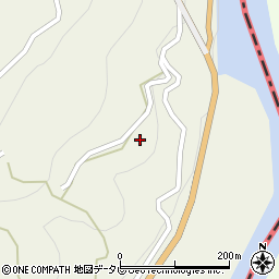 和歌山県新宮市熊野川町九重1247周辺の地図