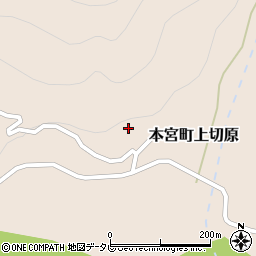 和歌山県田辺市本宮町上切原608周辺の地図
