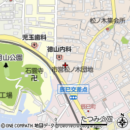 コーポ松ノ木周辺の地図