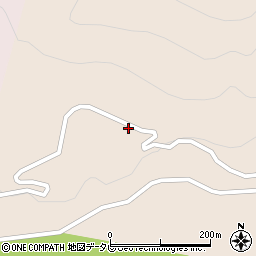 和歌山県田辺市本宮町上切原340周辺の地図