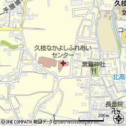 松山市役所　久枝障害者生活介護事業所周辺の地図