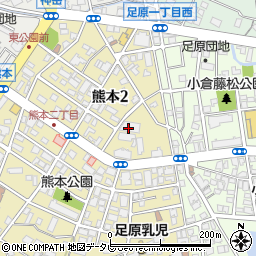 東亜物産特殊塩工場周辺の地図