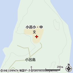 福岡県福岡市西区小呂島周辺の地図