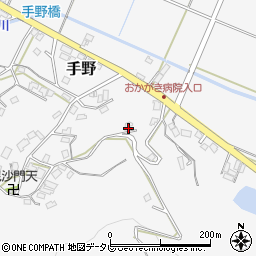 福岡県遠賀郡岡垣町手野731周辺の地図