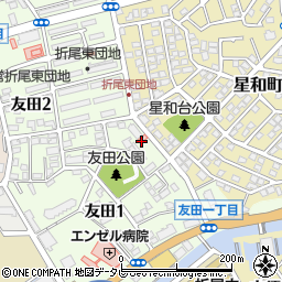 江口歯科医院周辺の地図