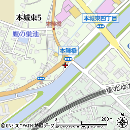 アーイカギ＆錠前のアオヤギ　黒崎店周辺の地図