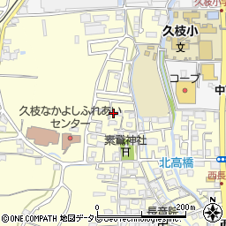 愛媛県松山市西長戸町725周辺の地図