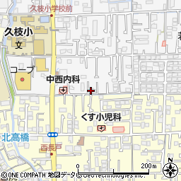 愛媛県松山市安城寺町54周辺の地図