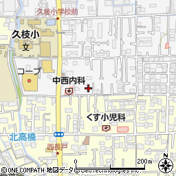 愛媛県松山市安城寺町55周辺の地図