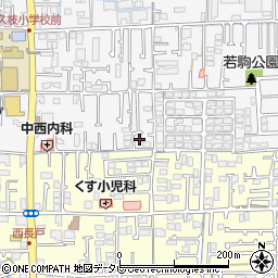 愛媛県松山市安城寺町44周辺の地図