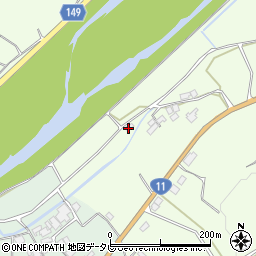 愛媛県西条市小松町安井602-3周辺の地図