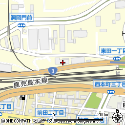 株式会社ジーネット　北九州営業所周辺の地図