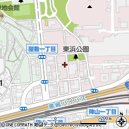 株式会社黒崎工機工場周辺の地図