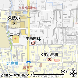愛媛県松山市安城寺町58周辺の地図
