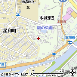 行政書士花田事務所周辺の地図
