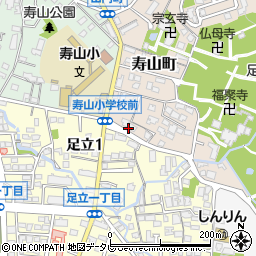 田城 小倉北区周辺の地図