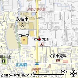 愛媛県松山市安城寺町85周辺の地図