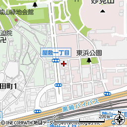 黒崎播磨総務人事部研修センター周辺の地図