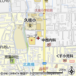 愛媛県松山市安城寺町595周辺の地図