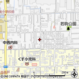 愛媛県松山市安城寺町40周辺の地図