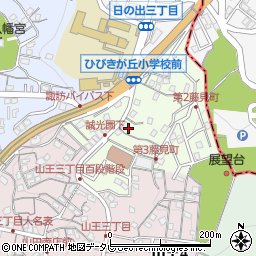 福岡県北九州市八幡東区藤見町周辺の地図