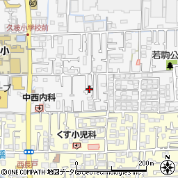 愛媛県松山市安城寺町45周辺の地図