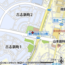 北九州市役所　市民文化スポーツ局松ヶ江南市民センター周辺の地図
