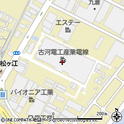 古河物流株式会社　九州支社周辺の地図