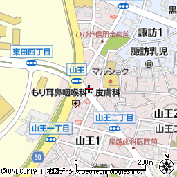 株式会社奥村組　九州支店周辺の地図