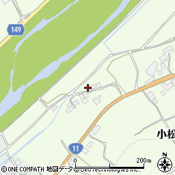 愛媛県西条市小松町安井甲-448周辺の地図