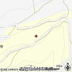 徳島県三好市西祖谷山村下吾橋117周辺の地図
