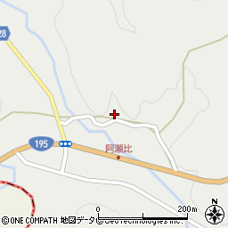 徳島県阿南市阿瀬比町（前田）周辺の地図