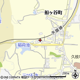 愛媛県松山市船ヶ谷町205周辺の地図