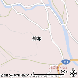 三重県南牟婁郡御浜町神木698周辺の地図