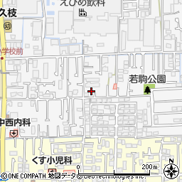 愛媛県松山市安城寺町119周辺の地図