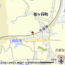 愛媛県松山市船ヶ谷町204周辺の地図