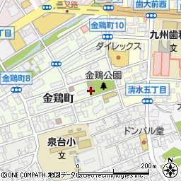 泉台公民館周辺の地図