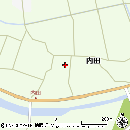 徳島県阿南市山口町内田32周辺の地図