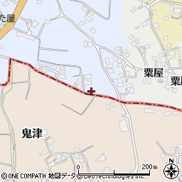 福岡県遠賀郡芦屋町粟屋1106周辺の地図