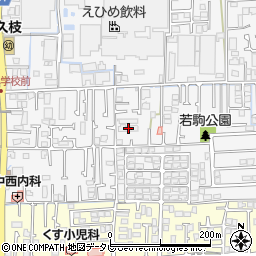 愛媛県松山市安城寺町120周辺の地図
