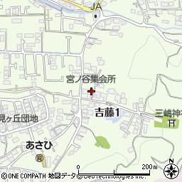 宮ノ谷集会所周辺の地図