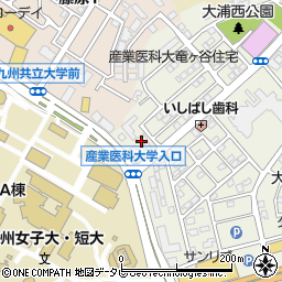 桜荘周辺の地図