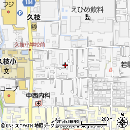 愛媛県松山市安城寺町106周辺の地図