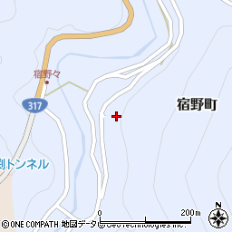 愛媛県松山市宿野町101周辺の地図