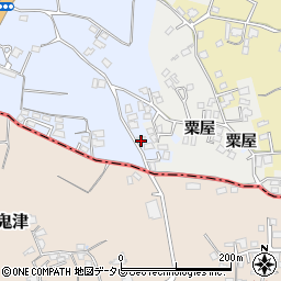 福岡県遠賀郡芦屋町粟屋1102-10周辺の地図
