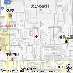 愛媛県松山市安城寺町116周辺の地図