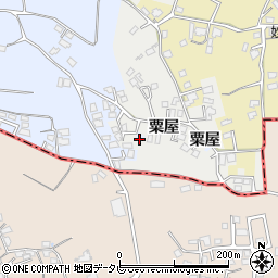 福岡県遠賀郡芦屋町粟屋1087周辺の地図