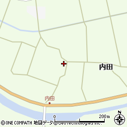 徳島県阿南市山口町内田26周辺の地図