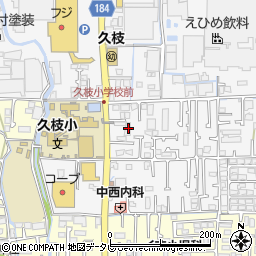 愛媛県松山市安城寺町91周辺の地図